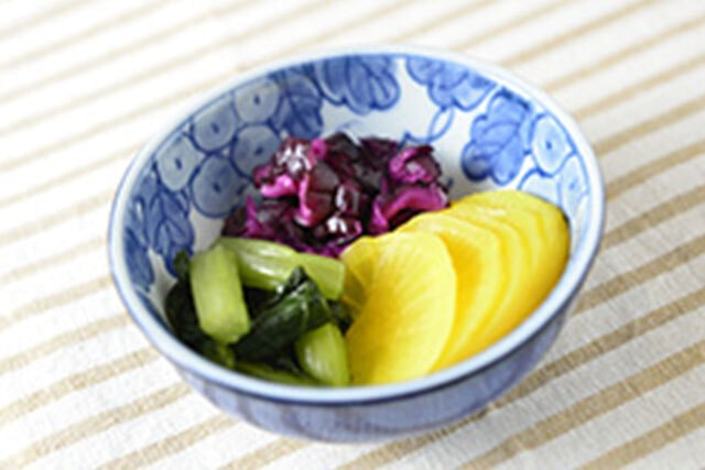 おしんこ３点盛り